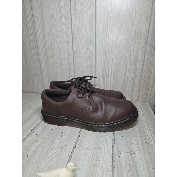 Dr Martens Kent Shoes Brown Leather Lace Up Oxford 13m Business Casual Preppy